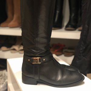 Tory Burch leather riding boots - classics!